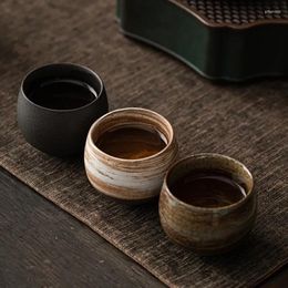 Tea Cups Japanese Style Mugs Handmade Stoare Cup Set Small Single Ancient