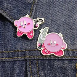 Brooches Cartoon Animation Creativity Japanese Alloy Pin Brooch Cute Anime Peripheral Clothing Bag Accessories Badge On Clothes