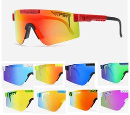 new high quality oversized Sunglasses Polarised mirrored RED lens frame uv400 protection Men Sport 20223403943