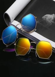 Fashion Octagon Sunglasses Men Women 54 Designer UV400 lenses Metal Frame Sun Glasses Outdoor Shades c72 with cases9743295