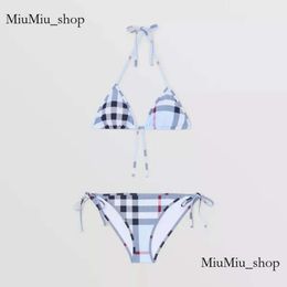 Luxury Brand Bikini Designer Sexy Beach Bikinis Swim Suit Fashion Letter Lattice Lace Up Summer Split Swimsuit for Women 229