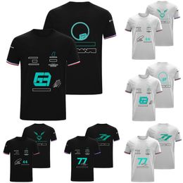 F1 T-Shirt Formula 1 Team Drivers T-Shirts Short Sleeves Racing Sports Fans Men's T-Shirt Extreme Sports Breathable Jersey