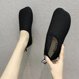 Casual Shoes Mesh Breathable Flat Women's Slip On Female Footwear Spring Offers Offer With Cotton Sale 39 High Quality A