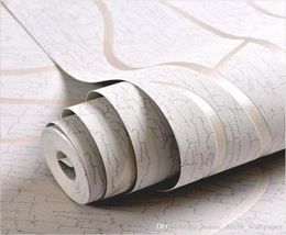 Non Woven 3D Wallpapers Roll Modern Simple Style Surface Striped Beige Wall Paper Desktop Wallpaper20781433611