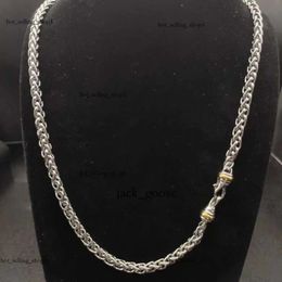 DY Мужчины звонят Давид Юрма кольца для женщины -дизайнерских ювелирных украшений серебряное ожерелье Dy