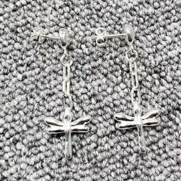 Stud Earrings European And American Charm Fashion Unique Small Dragonfly OL Women's Gift