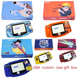 Tops New Custom Themed Case for Ipsv2 Lcd Screen Kit, No Cutting Required, for Gameboy Advance