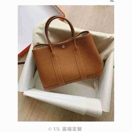 Designer Garden Party Bags 30cm Bag Cow Leather Mommy Classic Versatile Tote Commuter Have Logo