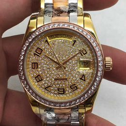 Designer Watch reloj watches AAA Automatic Mechanical Watch Lao Jia Tri Colour Gold Full Number Fully Automatic Mechanical Watch