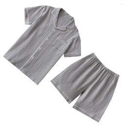 Women's Sleepwear Night Wear For Man Men's Pajamas Shorts Male Loungewear Lovers