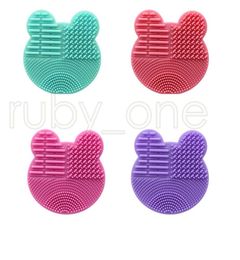 Makeup Brushes Silicone Cleaning Brush Washing Pad Gel Cleaner Scrubber Sponge Mat Foundation Cosmetics Brush Cleaning Make Up Too2988971