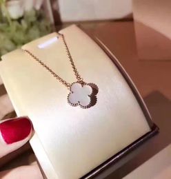Luxurious style S925 Sterling Silver pendant necklace with flower in 45cm length with colver flowers for women wedding gift j3258372
