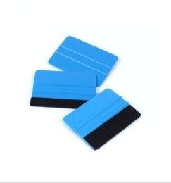 Squeegee Decals tool flannelette scraper blade hand tools Car Wrap Applicator instrument Vinyl Film Wrapping Felt Edge Decal Stick7704164