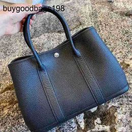 Designer Garden Party Bags 2024 Leather Womens Togo Cowhide Handbag Commuter One Shoulder Oblique Span Tote Large Capacity Have Logo