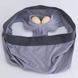Underpants Man Bulge Pouch Underwear Big Egg Boxers With Amazing U-Convex Lingerie Modal Elastic Panties Enhancing Pack Slip