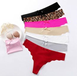 Silk g string Womens Underwear Sexy Thongs Low Waist Seamless Womens Briefs Panties Comfort Intimates Fashion Lingerie s m l xl3186487