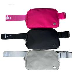 Outdoor sports mens and womens belt waist bag running fan-shaped crossbody bag womens travel bag three colors