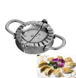 Epacket EcoFriendly Pastry Tools Stainless Steel Dumpling Maker Wrapper Dough Cutter Pie Ravioli Mould Kitchen Accessories Wholes5426650