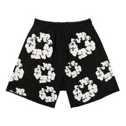 Men's Shorts Mens Shorts Designer Floral Graphic Harajuku Oversized Shorts Woman Casual Print Streetwear Short Pantsh0pn