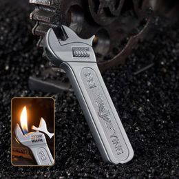 Creative Wrench Lighter Open Flame Butane Lighter