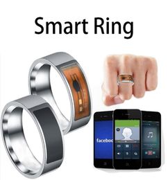 Wedding Rings Fashion Mulunctional Phone Equipment Waterproof Intelligent NFC Finger Ring Smart Wearable Connect9709509