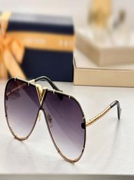 Sunglasses For Men Women Summer 1060 Style Sunshade AntiUltraviolet Retro Plate Oval Frameless Glasses Random Box9208722