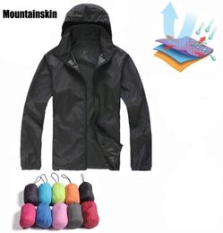 Men039s Jackets Men Women Quick Dry Hiking Jackets Waterproof SunProtective Outdoor Sports Coats Skin Male Female Windbreaker 4451169