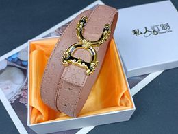 Belt Reversible Designer Belts Buckle Width Fashion Women Casual Letter Leather2.5CM butterfly printed belt Gift Brand Woman Waistband Classical