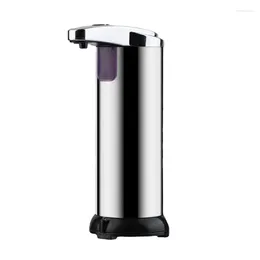 Liquid Soap Dispenser Automatic Kitchen 3 Levels Adjustable Hand Stainless Steel Dish 250ml Dropship