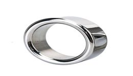 Cockrings Male Metal Stainless Steel Penis Lock Cock Ring Ball Stretcher Head Delay Time Extend Testicles Sex Toy For Man4051968