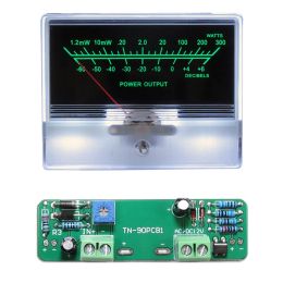 Amplifier VU Level Metre Stereo Preamp tube Bluetooth Amplifier Board Indicator DB Preamp Audio Power Metre With Driver Backlit Pointer