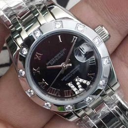 Designer Watch reloj watches AAA Automatic Mechanical Watch Lao Jia Womens Black Luo Six Character Fully Automatic Mechanical Watch Mechanical Watch