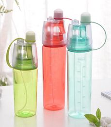 Cheap 600400ml Gym Spray Bottle Drink Water Sport Bottle With Mister And Sipper Portable For Outdoor1704210