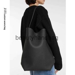 The Row TR tote Leather Designer Bags commuter advanced sense one shoulder bucket Classic tote XAF2