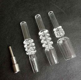 Quartz Tip Filter Smoking Pipes Mouthpiece titanium nail 10mm 14mm 19mm for Hookahs Water Bongs Oil Rigs Bangers Tools7475808