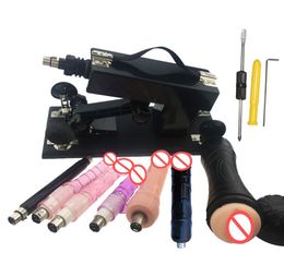 New Automatic Sex Machine Gun for Men and Women Love Machine with Male Masturbation Cup and Dildo 8pcs Attachments and A Gift1921204