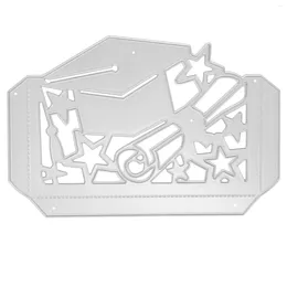 Storage Bottles Graduation Season Knife Mold Paper Craft Cutting Dies Stencils Templates The Toolsing Stamps Metal For Home Party