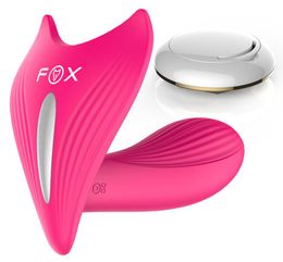 FOX Remote Dildo Vibrators silicone clitoris usb Female Masturbation realistic vibrators adult toys for couple sex machine S1810105743579