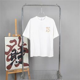 Men's Designer T-shirt Men's T-shirt Casual cotton letter print summer clothing for men and women A18