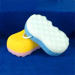 Bath Tools Accessories 1 piece of soft bath sponge massager for relaxing and exfoliating shower balls comfortable body scrubber skin care accessories Q240430