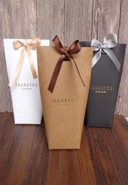 Gift Bag Thank You Merci Gift Wrap Paper Bags for Gifts Wedding Favours Box Package Birthday Party Favour Bags9114543