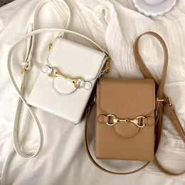 Shoulder Bags Design PU Leather Mini Crossbody For Women2024 Spring Handbags Purses Mobile Phone Package