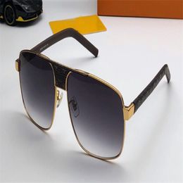 New fashion designer sunglasses 2338 square frame leather printed temples popular style top quality best selling uv400 protective eyewe 2586