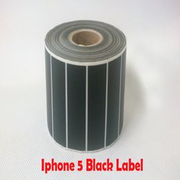 67mm 79mm black Blank adhesive thermal sticker label transfer shipping label paper 300pcs per roll use on ribbon printer for iPhone5s 233L