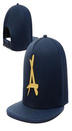 Flat hat for men and women hip hop THA Alumni Iron standard metal LOGO adjustable cap1769607