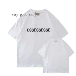 Esse Tshirt Mens T Shirt Designer T Shirts Summer Fashion Simplesolid Black Letter Printing Tshirts Couple Top White Men Shirt Casual Loose Women Tees 276