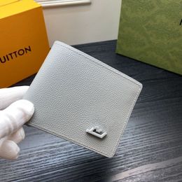 Soft Leather Women Wallets Luxury Brand Men Clutch Bag Unisex Coin Purses Designer Pocket 241G