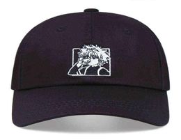 Killua Zoldyck Baseball Caps Snapback Women Men Embroidery Anime Hunter X Hunter Dad Hat Cotton Cartoons Outdoor Sun Cap AA2203048085472