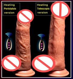 Wireless Remote Telescopic Heating Penis Vibrator USB Charging Adult Erotic Sex Products Dildo Vibrators Vibrator Sex Toys Woman6098941