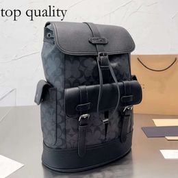 New Hot Designer Backpack Men And Women Fashion Backpack Book Bag Classic Old Flowers Drawstring Clip Open And Close Jacquard Leather Sc 245